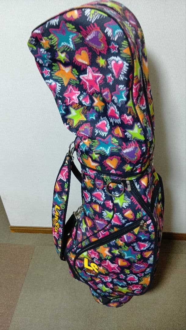 レディース　キャディバッグ　LAKISIX カラフル