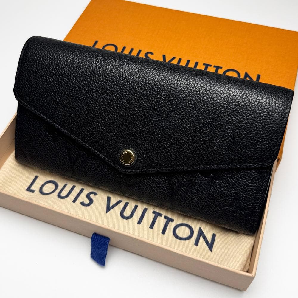 極美品 ルイヴィトン アンプラント ポルトフォイユ サラ M61182 箱付き