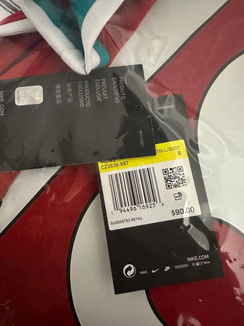 リバプール　ユニフォーム　南野拓実　コミュニティシールド　19/20（H）