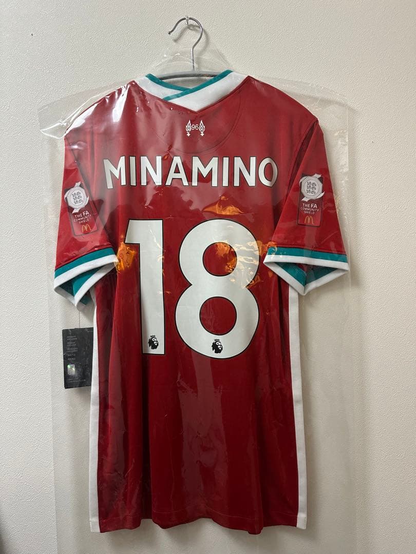 リバプール　ユニフォーム　南野拓実　コミュニティシールド　19/20（H）