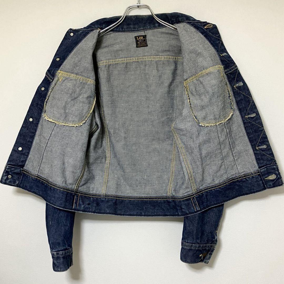 70s USA製 Lee 101-J デニムジャケット 四角黒タグ /サイズ36