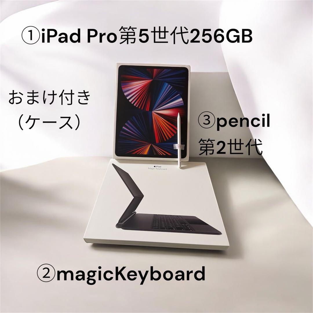 iPadPro第5世代256GB magicKeyboard pencil2世代