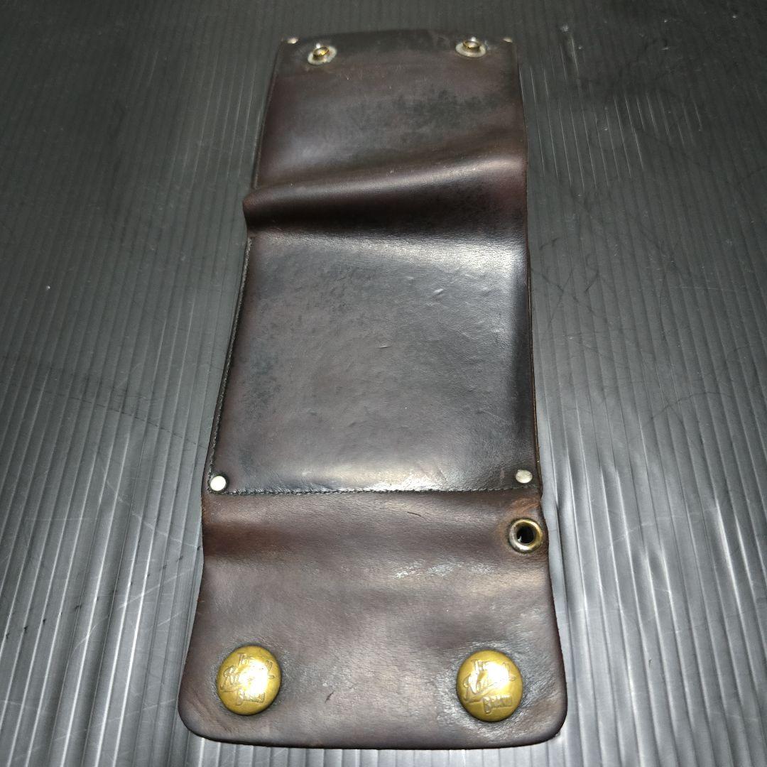 レア❕茶芯❕ラディアル❕RADIALL ❕レザーウォレット❕黒❕トラッカー❕