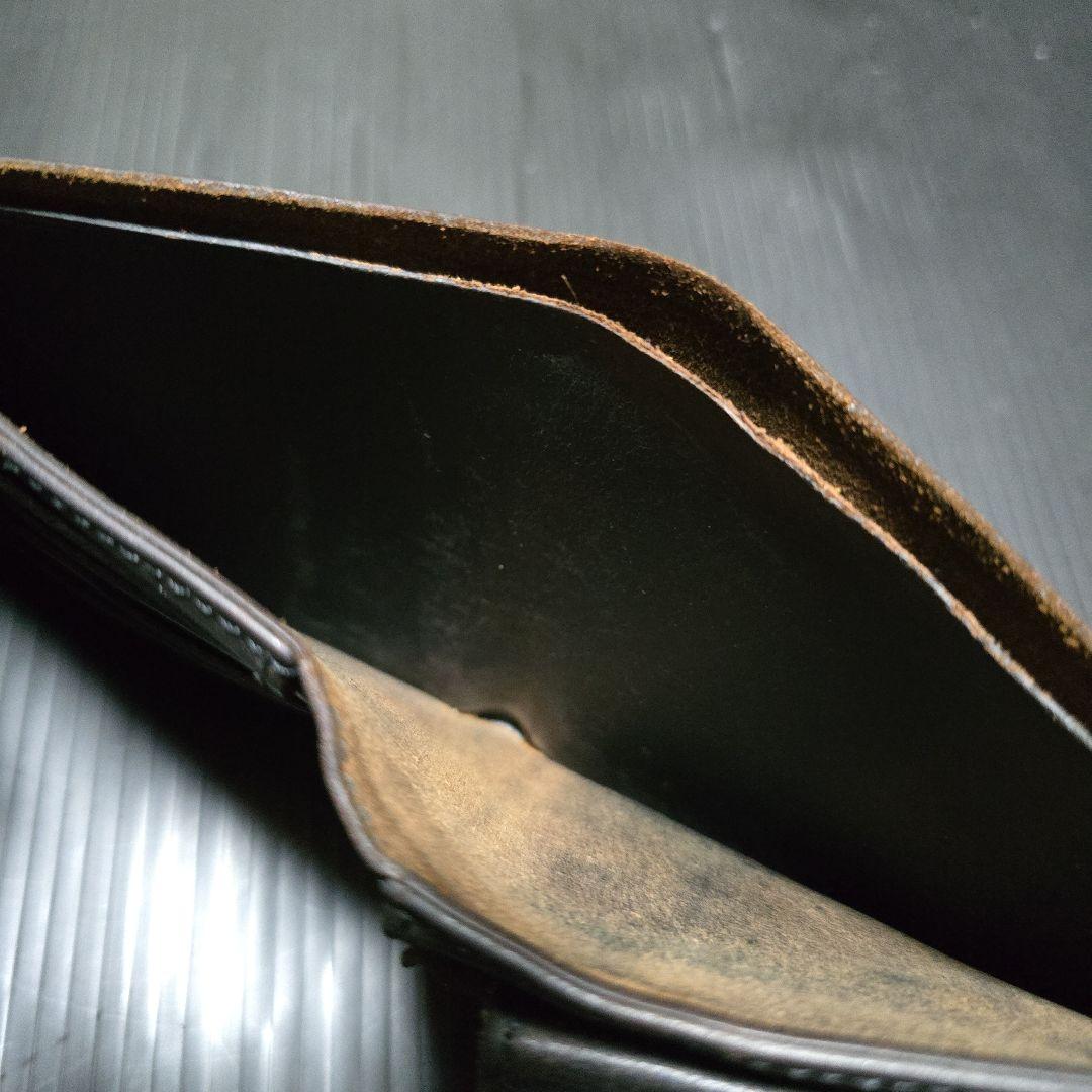 レア❕茶芯❕ラディアル❕RADIALL ❕レザーウォレット❕黒❕トラッカー❕