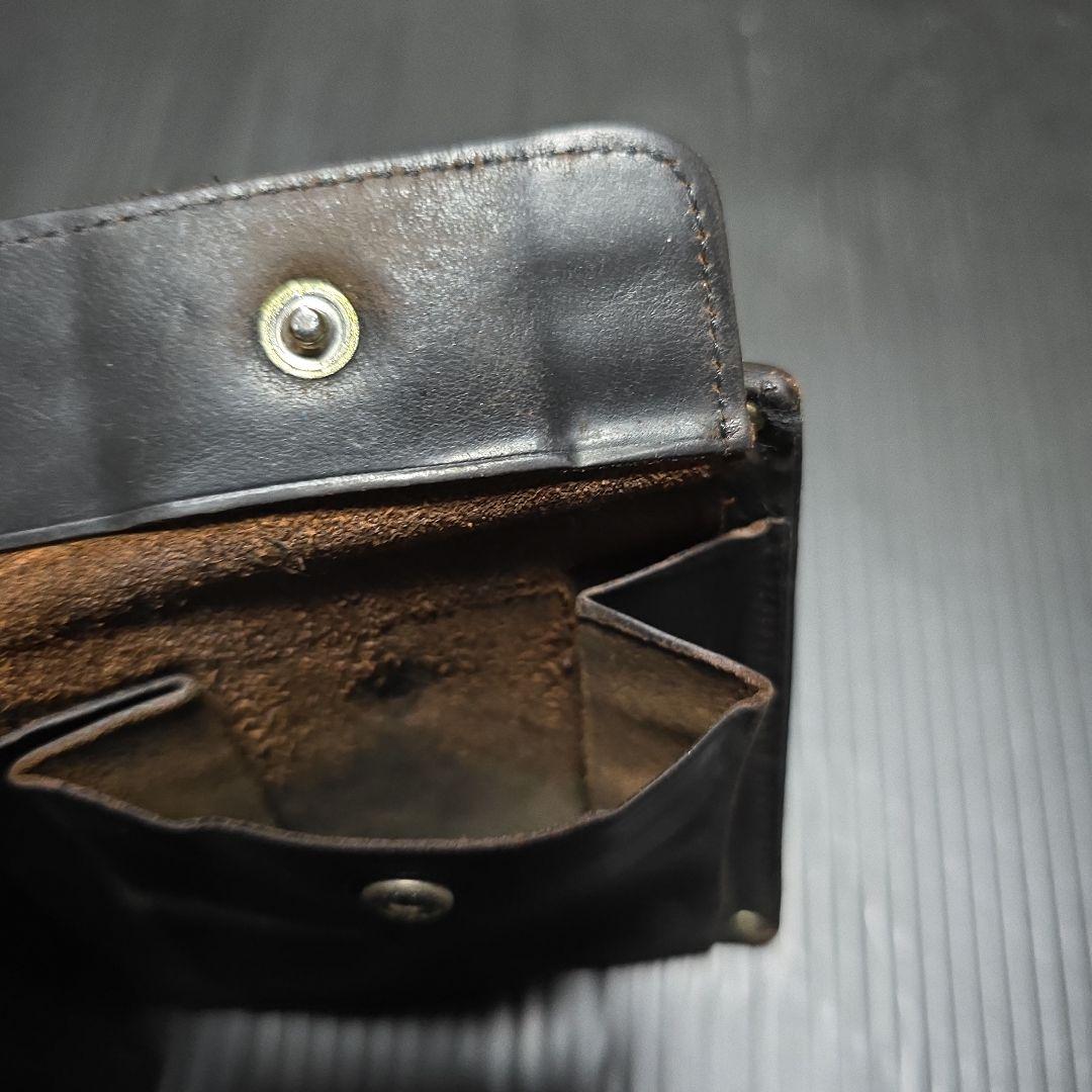 レア❕茶芯❕ラディアル❕RADIALL ❕レザーウォレット❕黒❕トラッカー❕