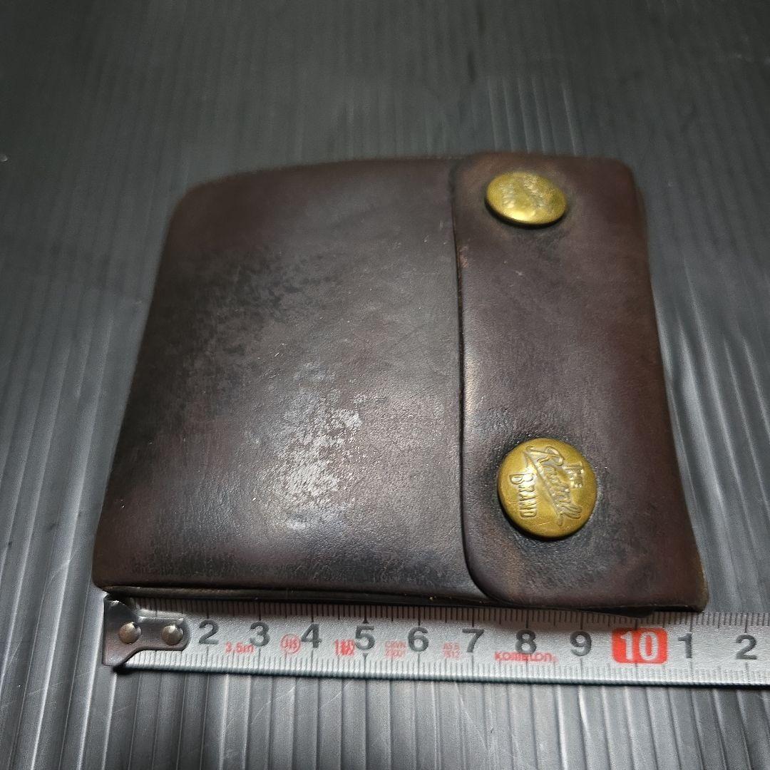 レア❕茶芯❕ラディアル❕RADIALL ❕レザーウォレット❕黒❕トラッカー❕