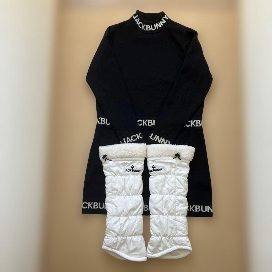 Jack Bunny! ニットワンピース サイズ2 ＋レッグウォーマー