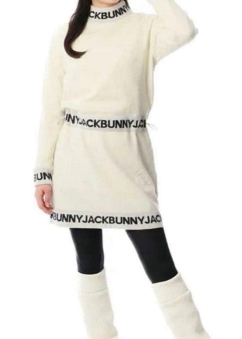 Jack Bunny! ニットワンピース サイズ2 ＋レッグウォーマー