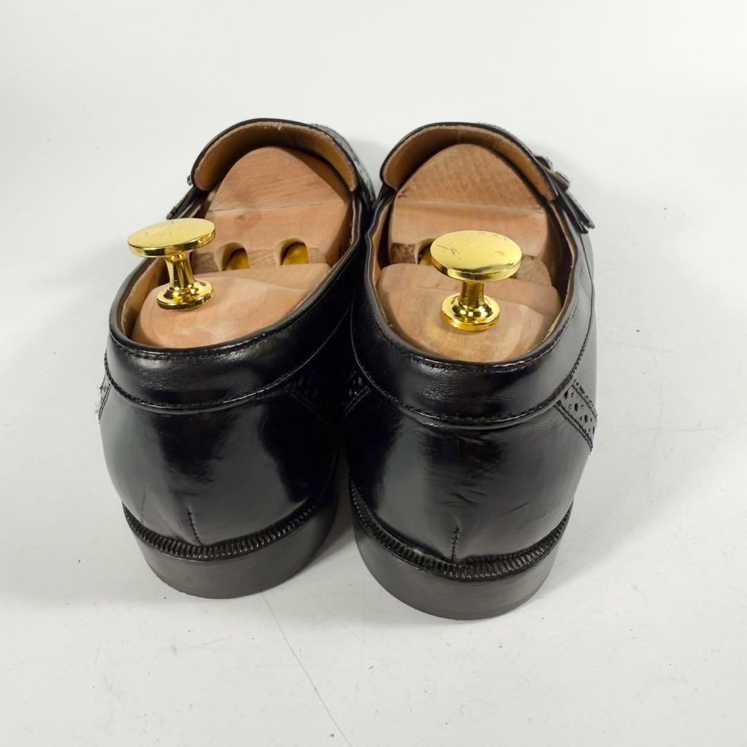 イヴ・サンローラン　YSL ローファー（25）革靴　ベルト　日本製　３E 黒