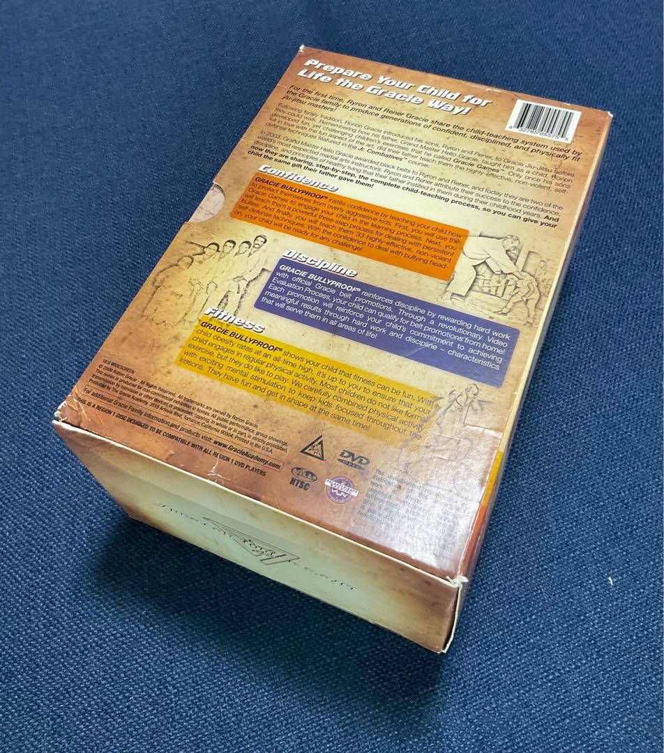 「Gracie BULLYPROOF」グレイシー柔術子供向けDVD 11枚セット