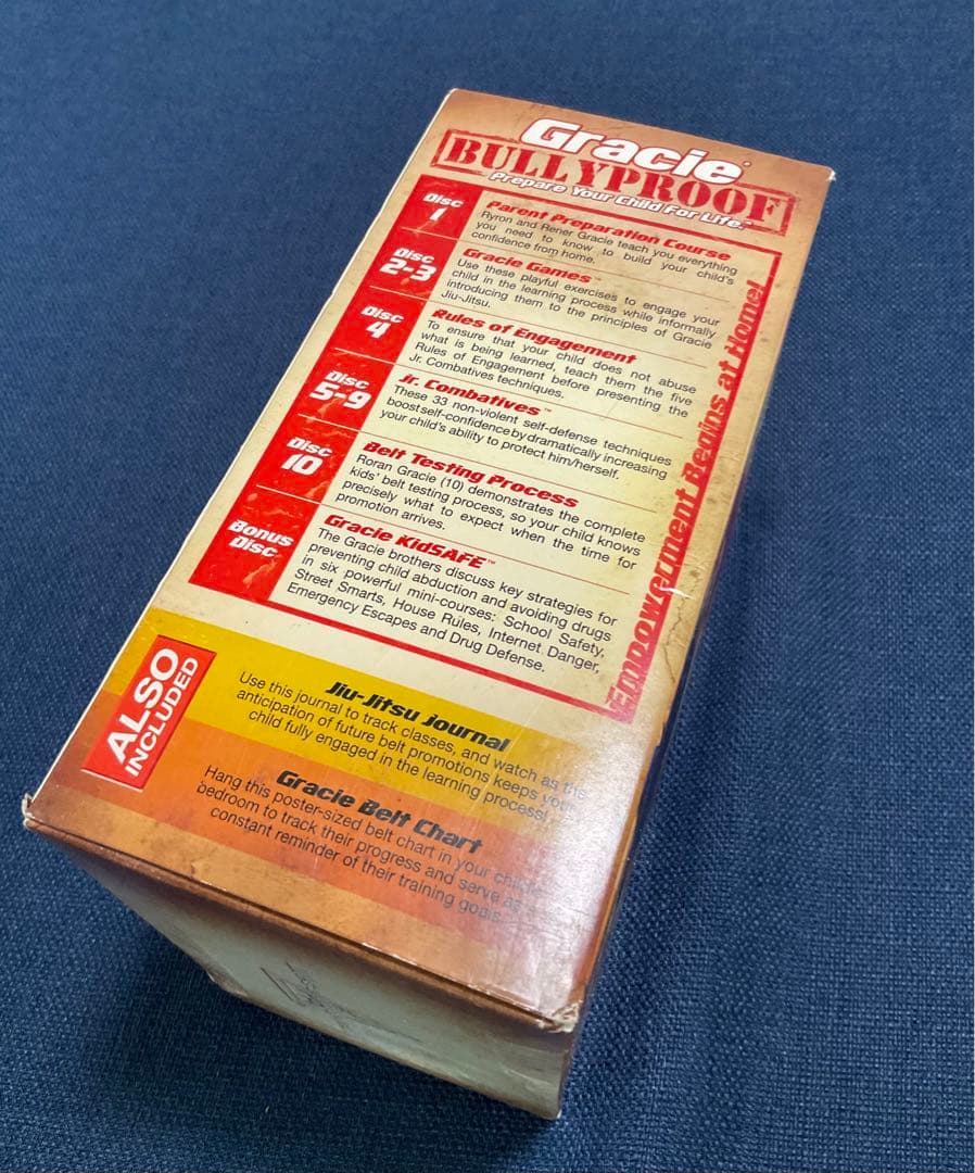 「Gracie BULLYPROOF」グレイシー柔術子供向けDVD 11枚セット