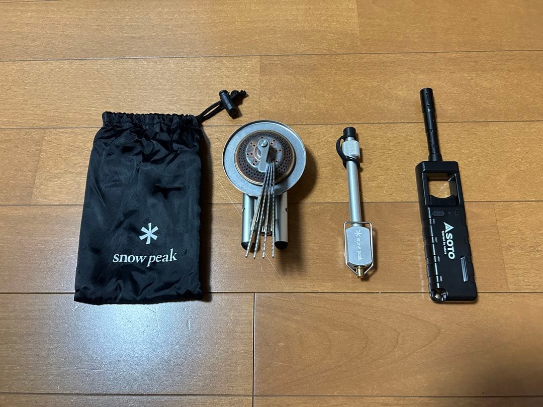 スノーピーク テーブル＋クッカー＋バーナー等セット