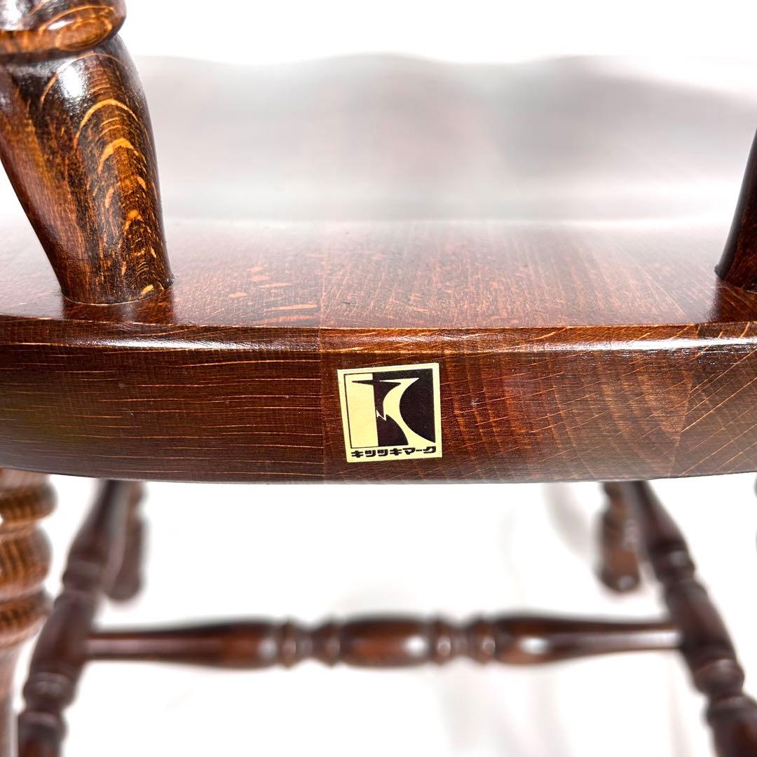 【未使用品】飛騨産業 HIDA キツツキマーク ウィンザーキャプテンチェア