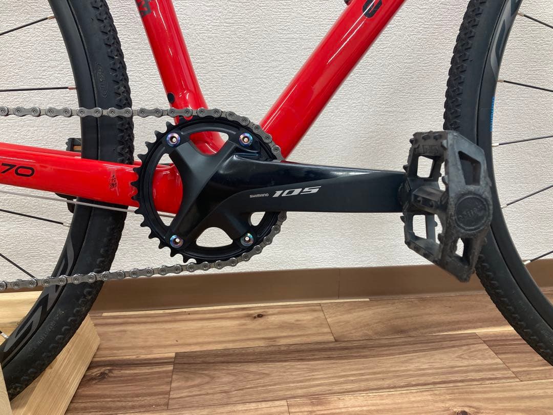 シクロクロス　エディメルクスエークロ70 52サイズ　カーボン製