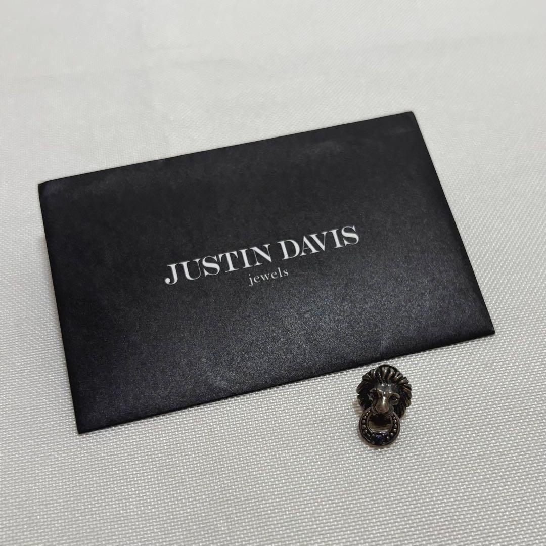 【a様用】JUSTIN DAVIS ライオンピアス(片耳用) ブラック