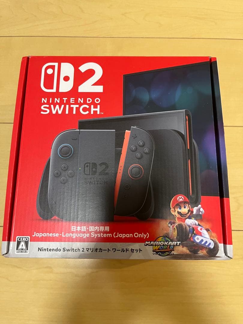 Nintendo Switch 2 日本語専用 本体　マリオカートSET