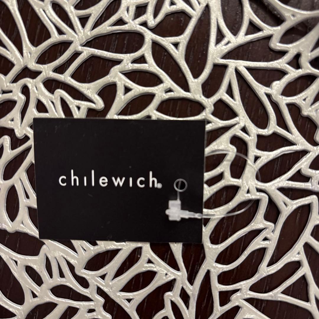 chilewich チルウィッチ円形 PETALランチョンマット 4枚セット