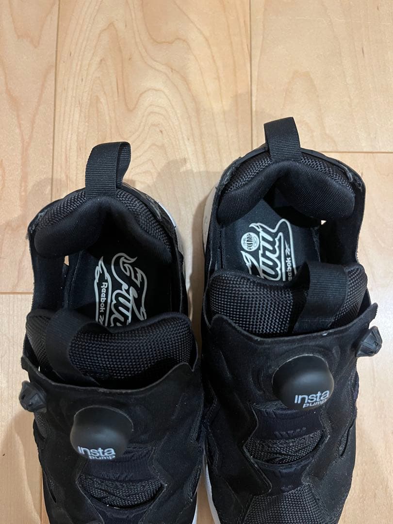 【超美品】リーボック インスタポンプフューリー OG ブラック 24.5cm