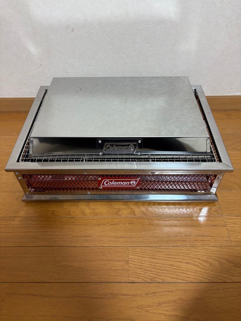 希少おまけ付き！ColemanクールスパイダーステンレスグリルBBQCOVER