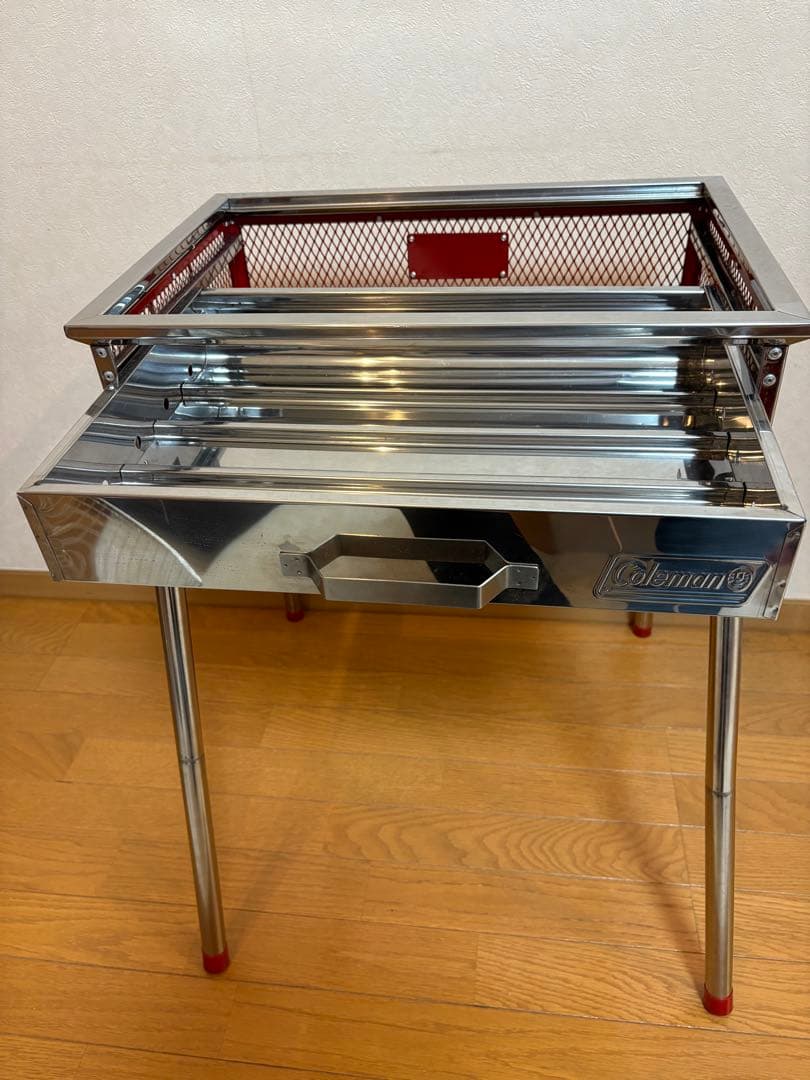 希少おまけ付き！ColemanクールスパイダーステンレスグリルBBQCOVER