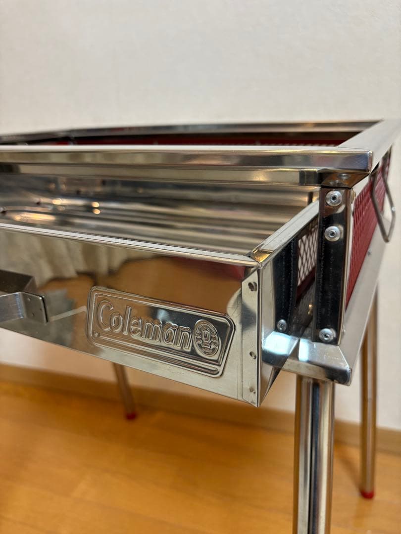 希少おまけ付き！ColemanクールスパイダーステンレスグリルBBQCOVER