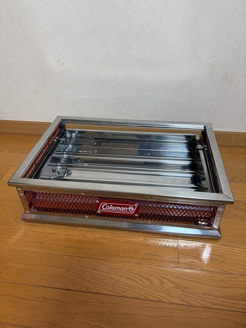 希少おまけ付き！ColemanクールスパイダーステンレスグリルBBQCOVER