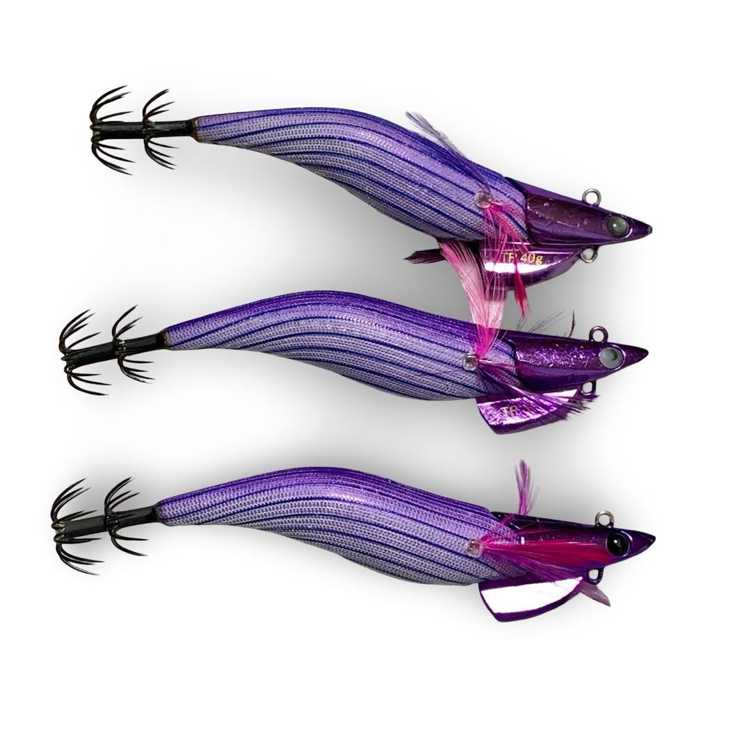 元祖　ダートマックス　エギ 30g 40g パープル系　セット