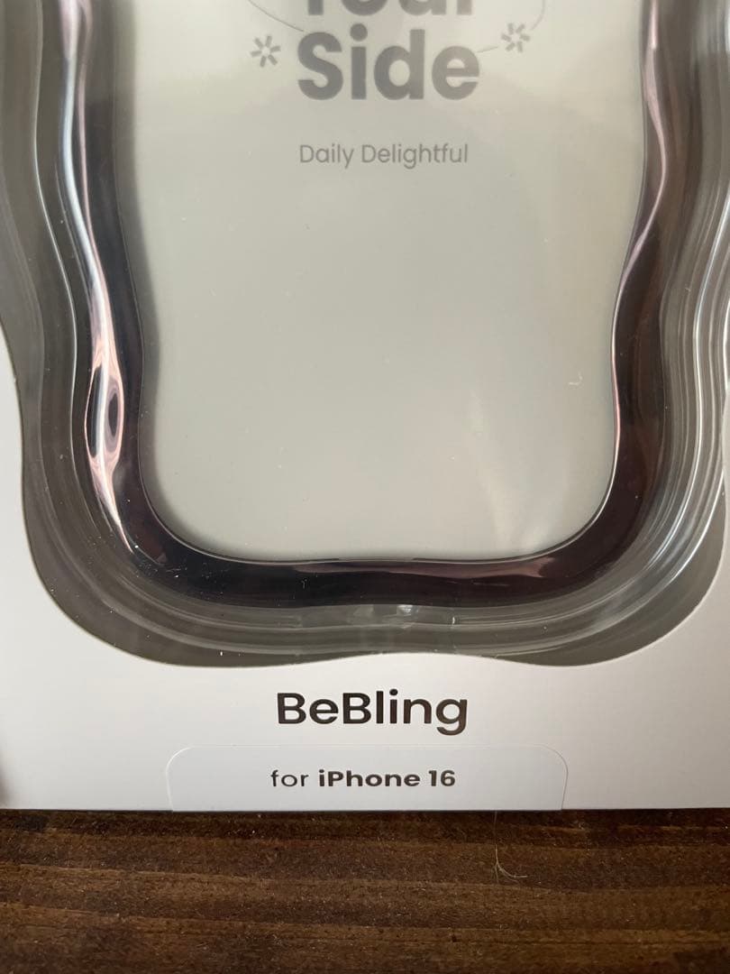 新品iface BeBling iPhone16・リングセット　ブラック