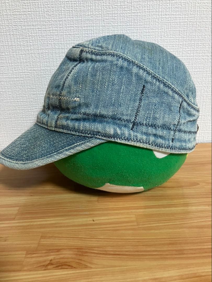 キャピタル　デニム　キャップ　キャスケット