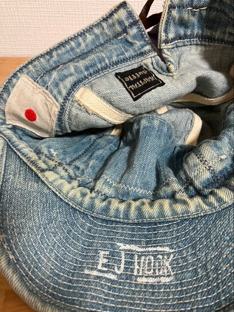 キャピタル　デニム　キャップ　キャスケット