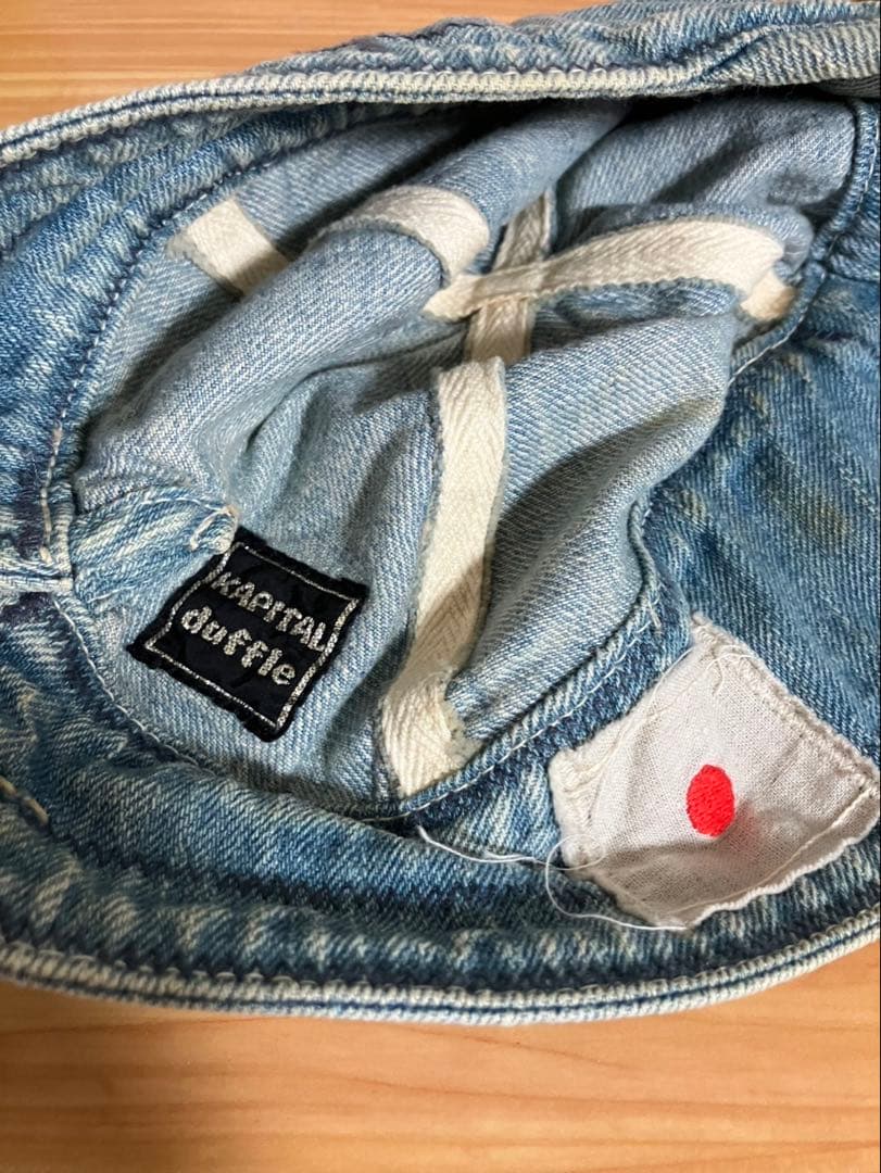 キャピタル　デニム　キャップ　キャスケット