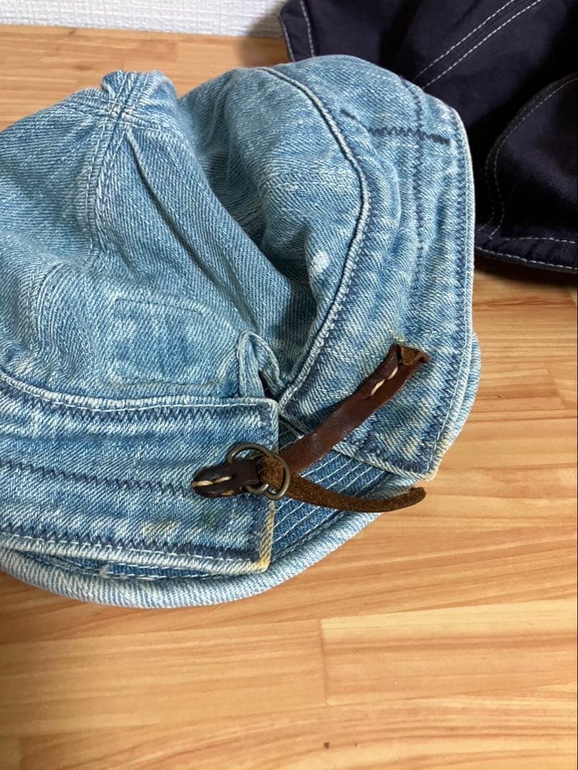 キャピタル　デニム　キャップ　キャスケット