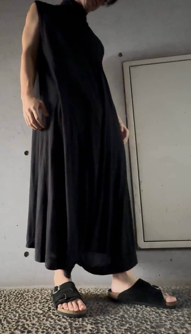 ユリウス 2024SS 修道士ジャンプスーツ 黒