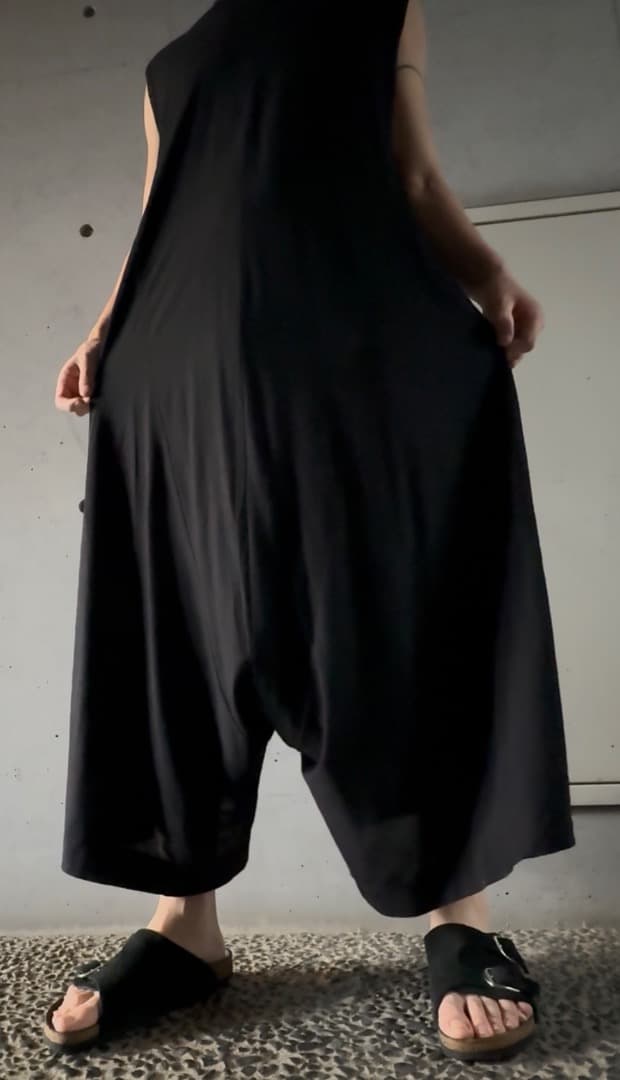 ユリウス 2024SS 修道士ジャンプスーツ 黒