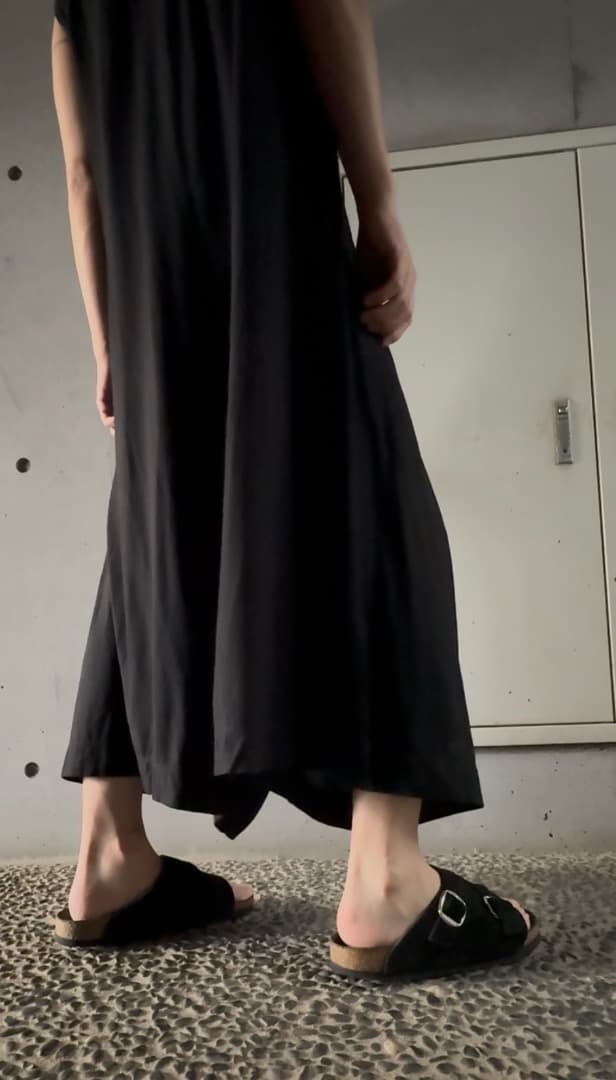 ユリウス 2024SS 修道士ジャンプスーツ 黒