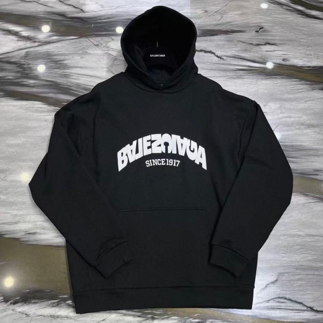 Balenciaga バレンシアガ ブラック パーカー オーバーサイズ