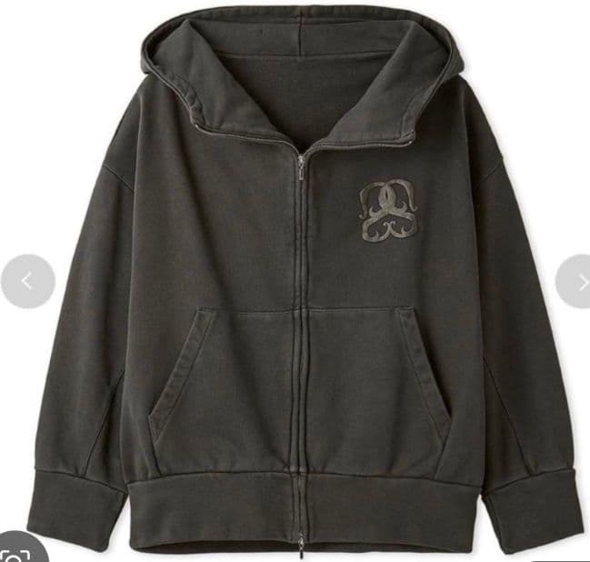 新品・タグ付き！　ＳＮＩＤＥＬ　ボリュームパーカー　ダークグレー