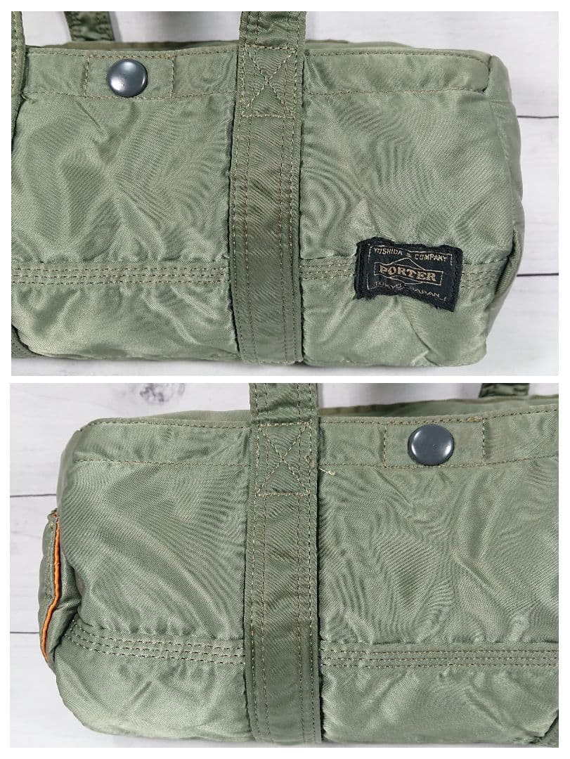 PORTER ポーター タンカー ミニボストンバッグ(S)カーキ 吉田カバン
