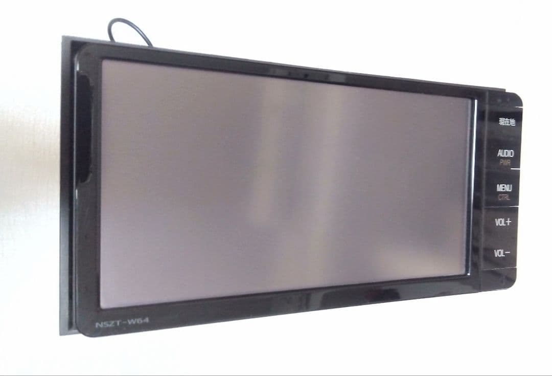 2021年地図 トヨタ純正 SDナビ　NSZT-W64　高精細液晶　アンテナ