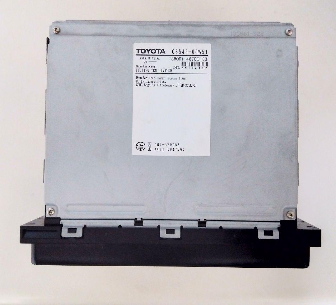 2021年地図 トヨタ純正 SDナビ　NSZT-W64　高精細液晶　アンテナ