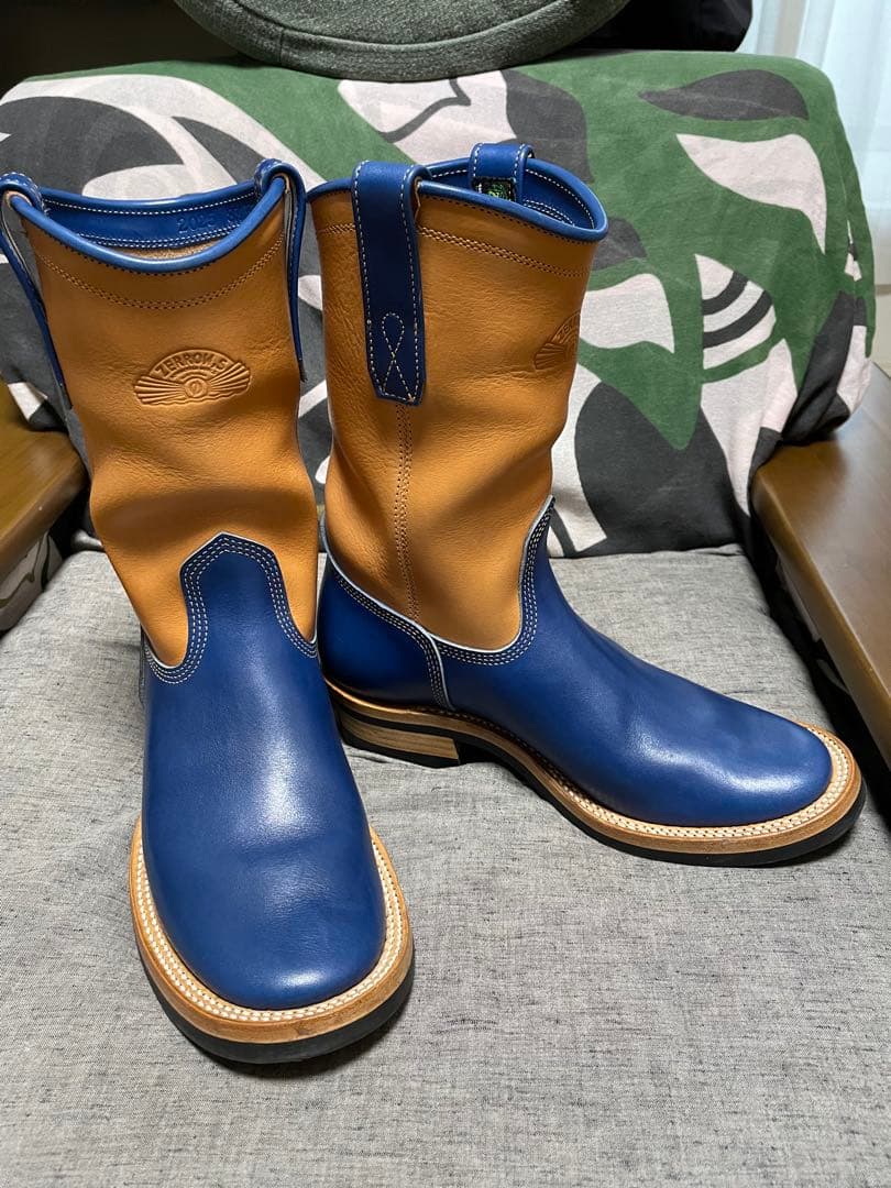 ぜローズ ウエスタンペコス ウエスコ 8.5EE エンジニア ホワイツ