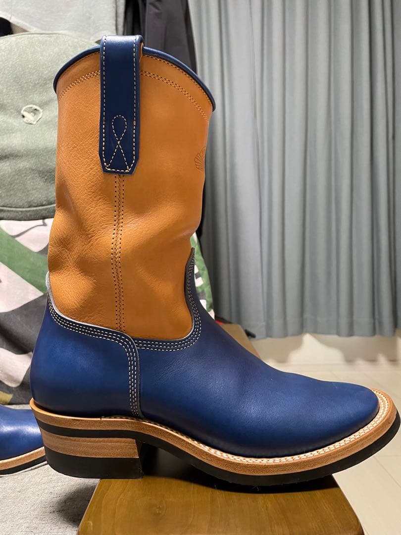 ぜローズ ウエスタンペコス ウエスコ 8.5EE エンジニア ホワイツ