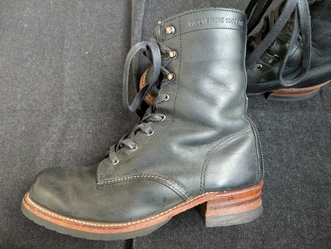 Wolverine　1000mile boots　ロガータイプ
