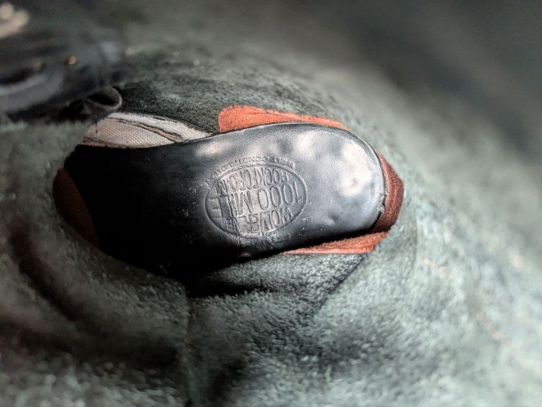 Wolverine　1000mile boots　ロガータイプ