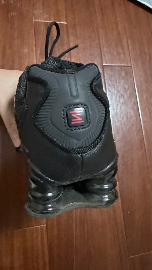 Nike Shox TLブラック 25cm箱無し　ナイキショックス