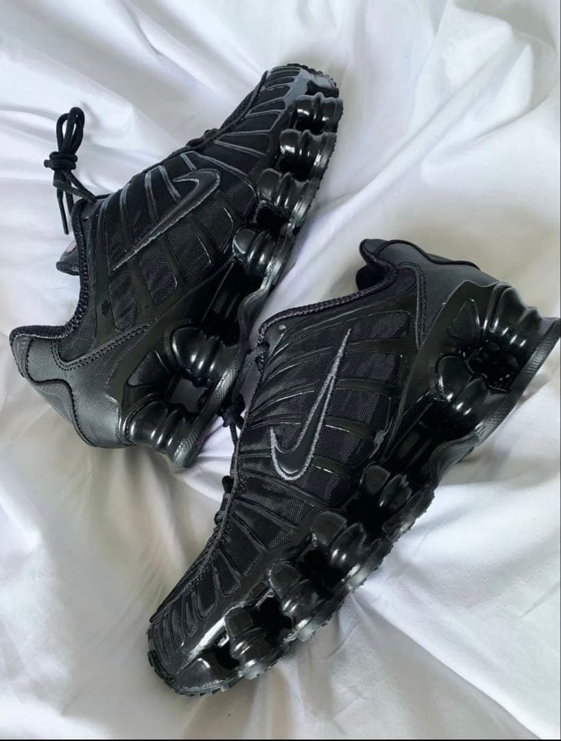 Nike Shox TLブラック 25cm箱無し　ナイキショックス