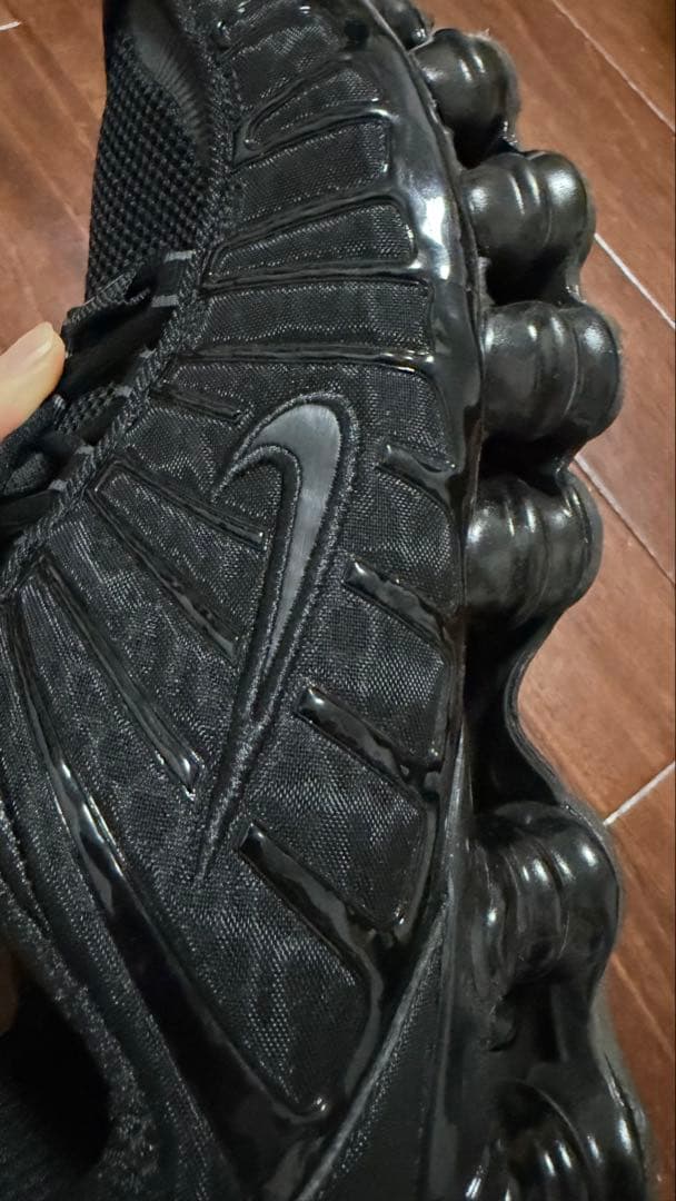 Nike Shox TLブラック 25cm箱無し　ナイキショックス