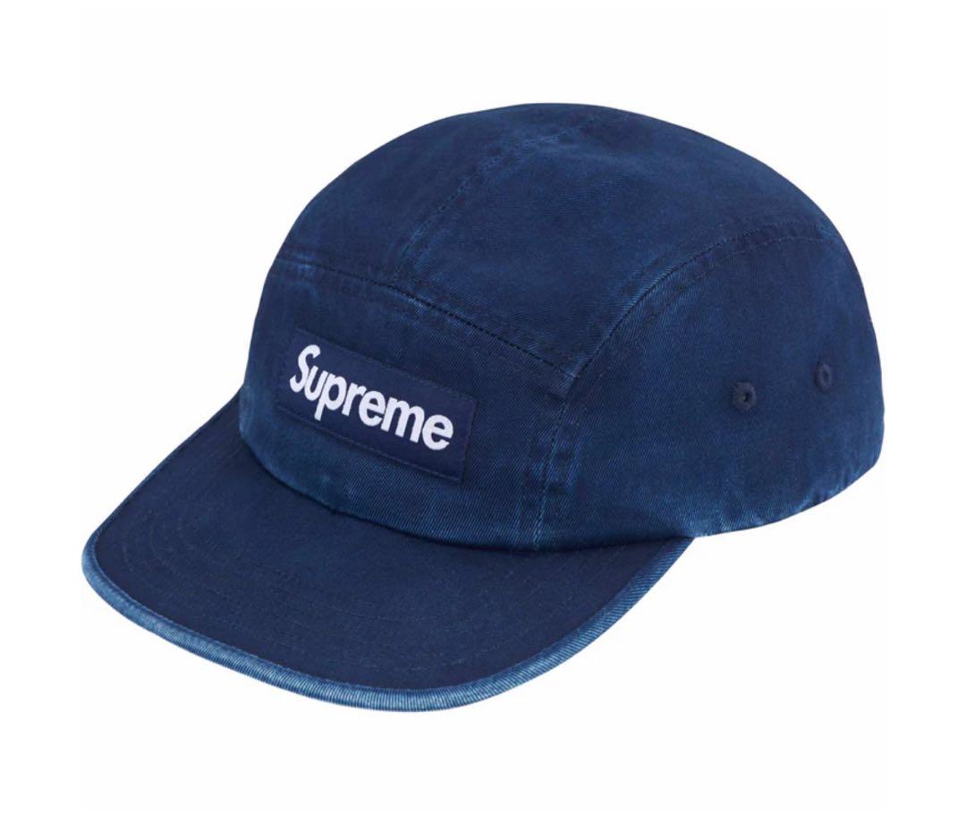 帽子 Supreme washed chino twill camp cap