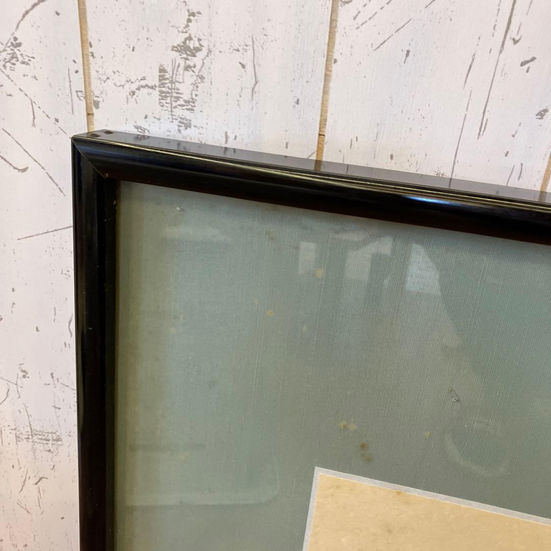 昭和レトロ 木製フレーム 宮沢賢治 雨ニモマケズ 周辺 壁掛け飾り インテリア