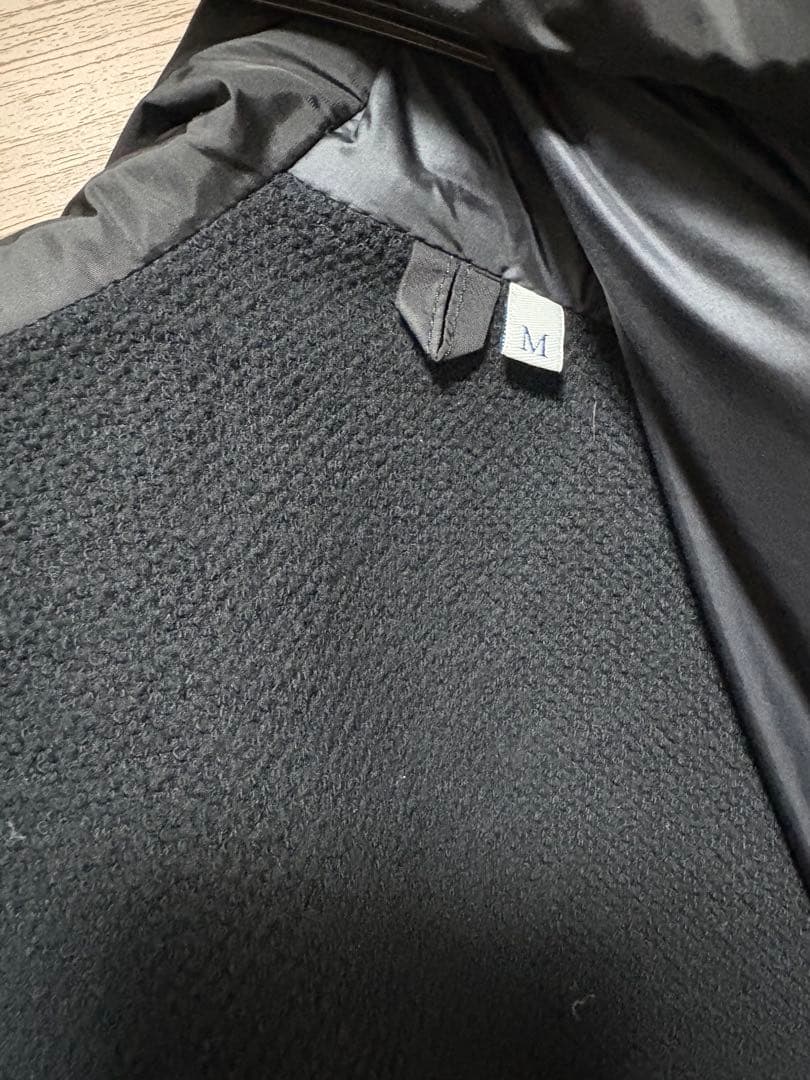 モンクレール ボアパーカー MAGLIA CARDIGAN Mサイズ 黒